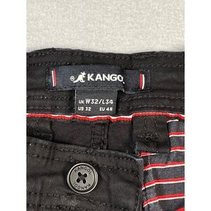 Vintage‎ Kangol Chino Pants 30x31 Black Casual Khaki Cotton Trousers Casual